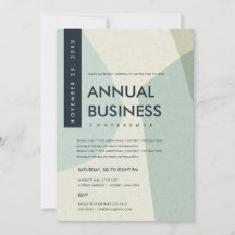 ARTE ABSTRACTO MODERNO EVENTO DE CONFERENCIA AZUL 