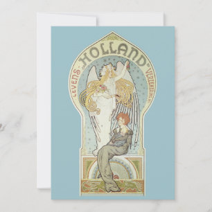 Invitación Arte antiguo Nouveau, Holland Levensverzekering