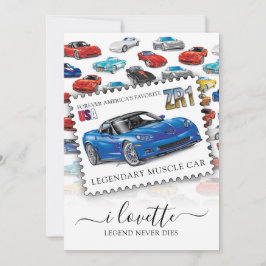 INVITACIÓN ARTE AUTOMÓVIL LEGENDARIO Z-R-ONE