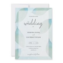 Arte de acuarela de caída azul artificial