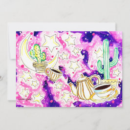 Invitación Arte de Cactus
