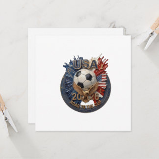 Invitación Arte de fanático de fútbol de Estados Unidos | Ilu