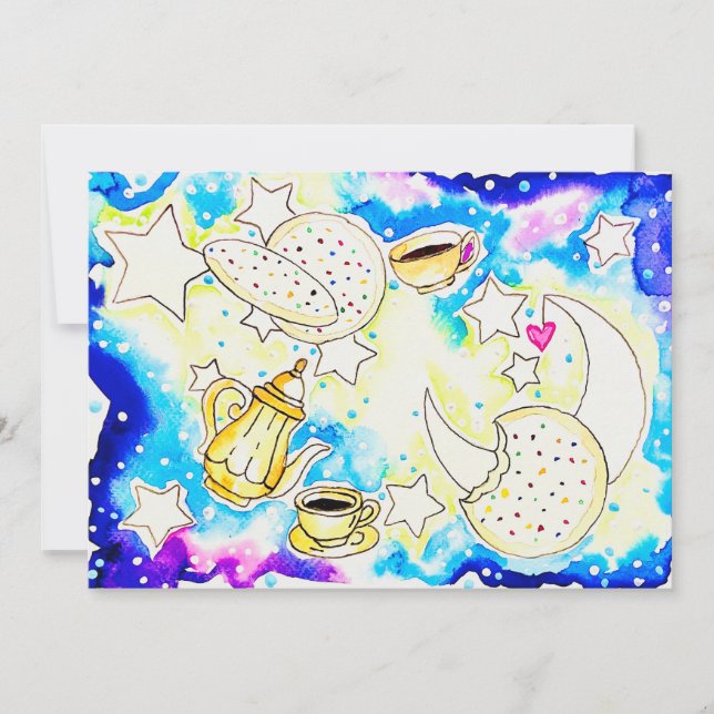 Invitación Arte de Galletas Glaseadas (Anverso)