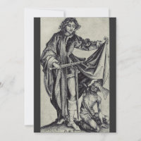 Arte de grabado de San Martín de Tours