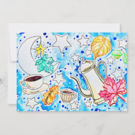 Invitación Arte de Otoño