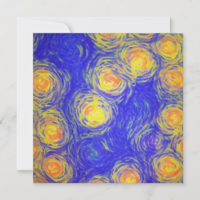 Invitación Arte de palomitas (Anverso)