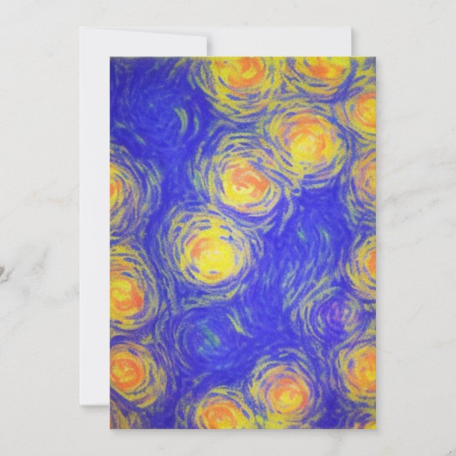 Invitación Arte de palomitas (Anverso)