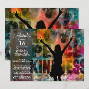 Invitación Arte de Paz Urbano Moderno sin Miedo