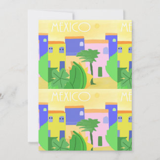 Invitación Arte de pintura de México