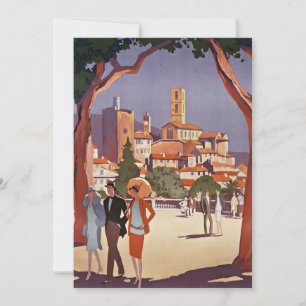 Invitación Arte de Verano Vintage Grasse