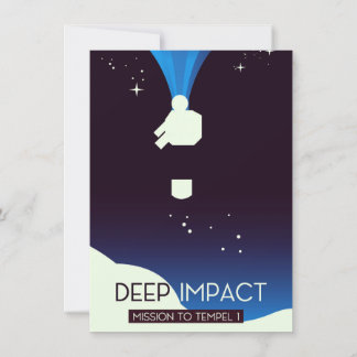 Invitación Arte Espacial Deep Impact