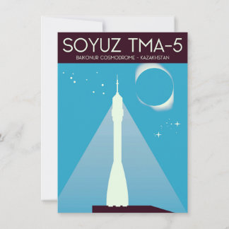 Invitación Arte Espacial Soyuz TMA-5