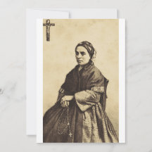 Arte fino de Santa Bernadette Soubirous