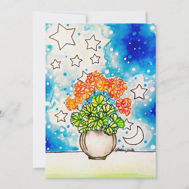 Invitación Arte Floral (Anverso)