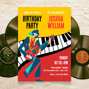Invitación Arte musical