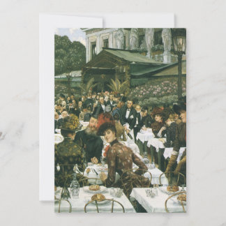 Invitación Arte victoriano de Tissot, ducha nupcial luncheon