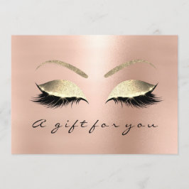 Invitación Artista de maquillaje profesional Lazas Extensión