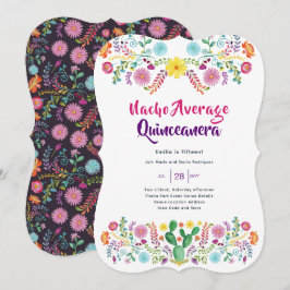 Invitación Artista popular mexicano FIESTA Quinceanera