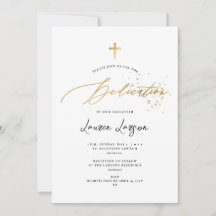 ArtsApp Elegant Faux Gold Caligraphy Dedication
