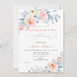 Invitación ArtsApp H2 Rubor Roses rosas rosas duchas de novia