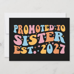 Invitación Ascendida a Hermana Est 2027 Hermana Mayor