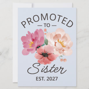 Invitación Ascendida a Hermana Est 2027 Hermana Mayor VI