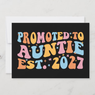 Invitación Ascendida a Tía Est 2027 Nueva Tía