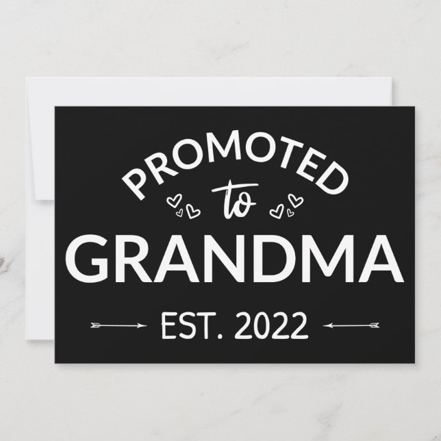 Invitación Ascendido A La Abuela Este. II 2022 (Anverso)