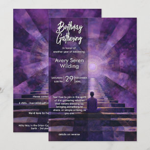 Invitación Ascenso Interior Diseño Visionario