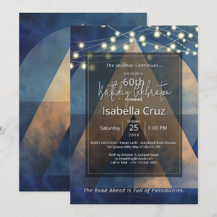 Invitación Ascenso Silencioso Diseño Minimalista
