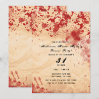 Asesinato Misterioso de Halloween en Papel Vintage