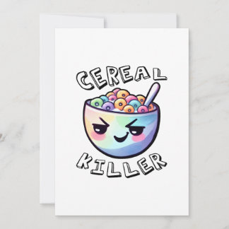 Invitación Asesino de cereales