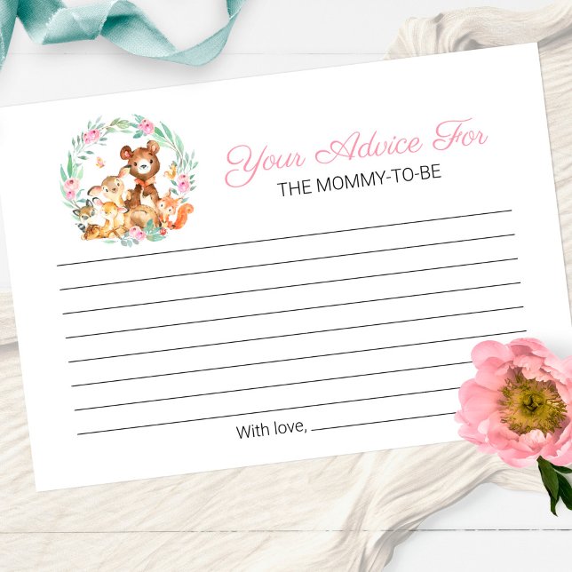 Invitación Asesoramiento de Baby Shower sobre la vegetación d (Subido por el creador)