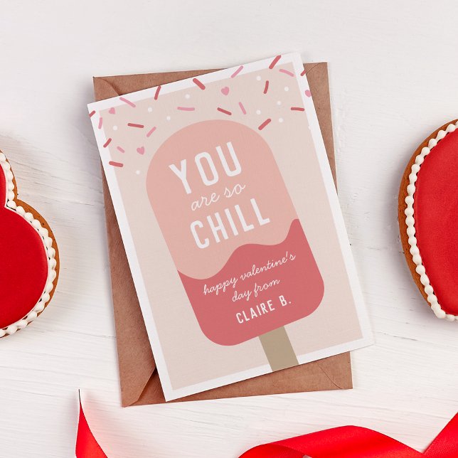 Invitación Así que Chill Kids Classroom El día de San Valentí (Subido por el creador)
