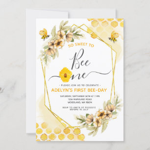 Invitación Así que dulce por ser una fiesta de cumpleaños de 