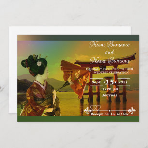 Invitación asiático