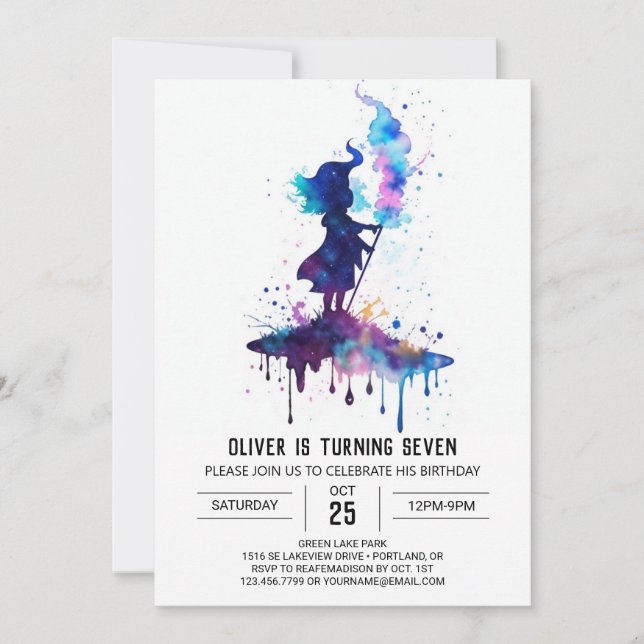 Invitación Asistencial para Personalizado de moda (Anverso)