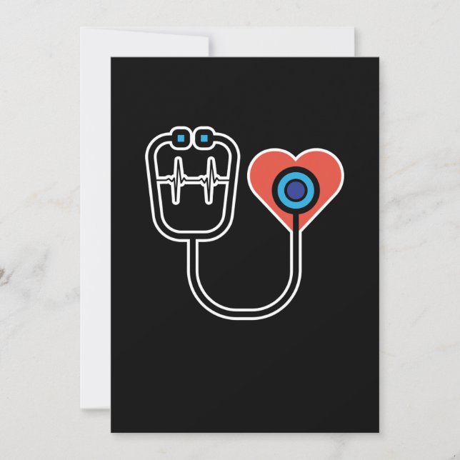 Invitación Asistente Médico Corazón Estudiantes Médicos de la (Anverso)