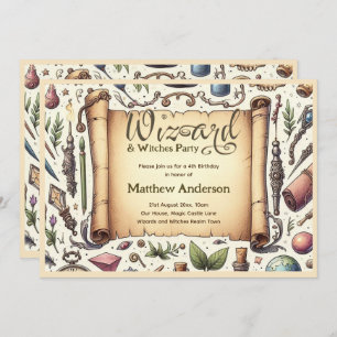 Invitación Asistente para cosecha atestigua a Gorras de varas