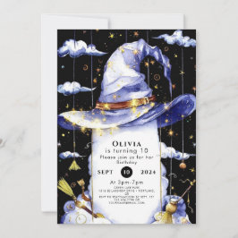 Invitación Asistente para diversión simple y caprichosa Cumpl