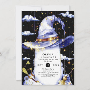 Invitación Asistente para diversión simple y caprichosa Cumpl