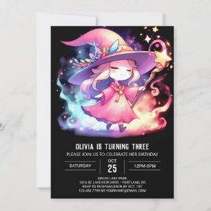 Invitación Asistente para divertirse con fantasías Cumpleaños