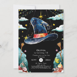 Invitación Asistente para divertirse de niños Pastel Cumpleañ