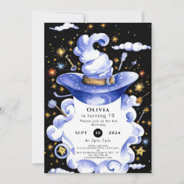 Invitación Asistente para escobas de Personalizado divertido 