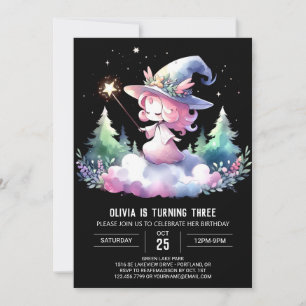 Invitación Asistente para la fantasía digital Cumpleaños