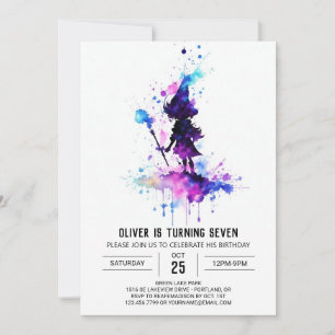 Invitación Asistentes para niños en línea