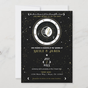 Invitación Astrología personalizada Zodíaco Tu signo de Venus