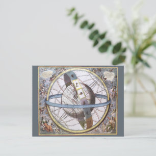 Invitación Astronomía vintage, Celestial por Andreas Cellariu