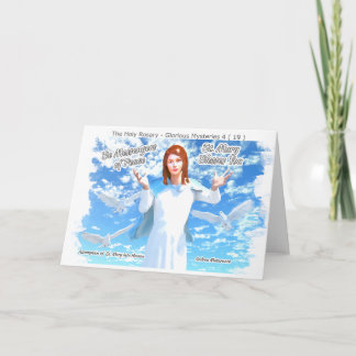 Invitación Asunción de Santa María al Cielo