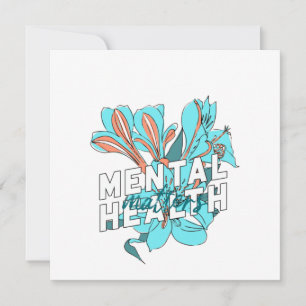 Invitación Asuntos de salud mental